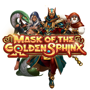 Mask of the Golden Sphinx logo